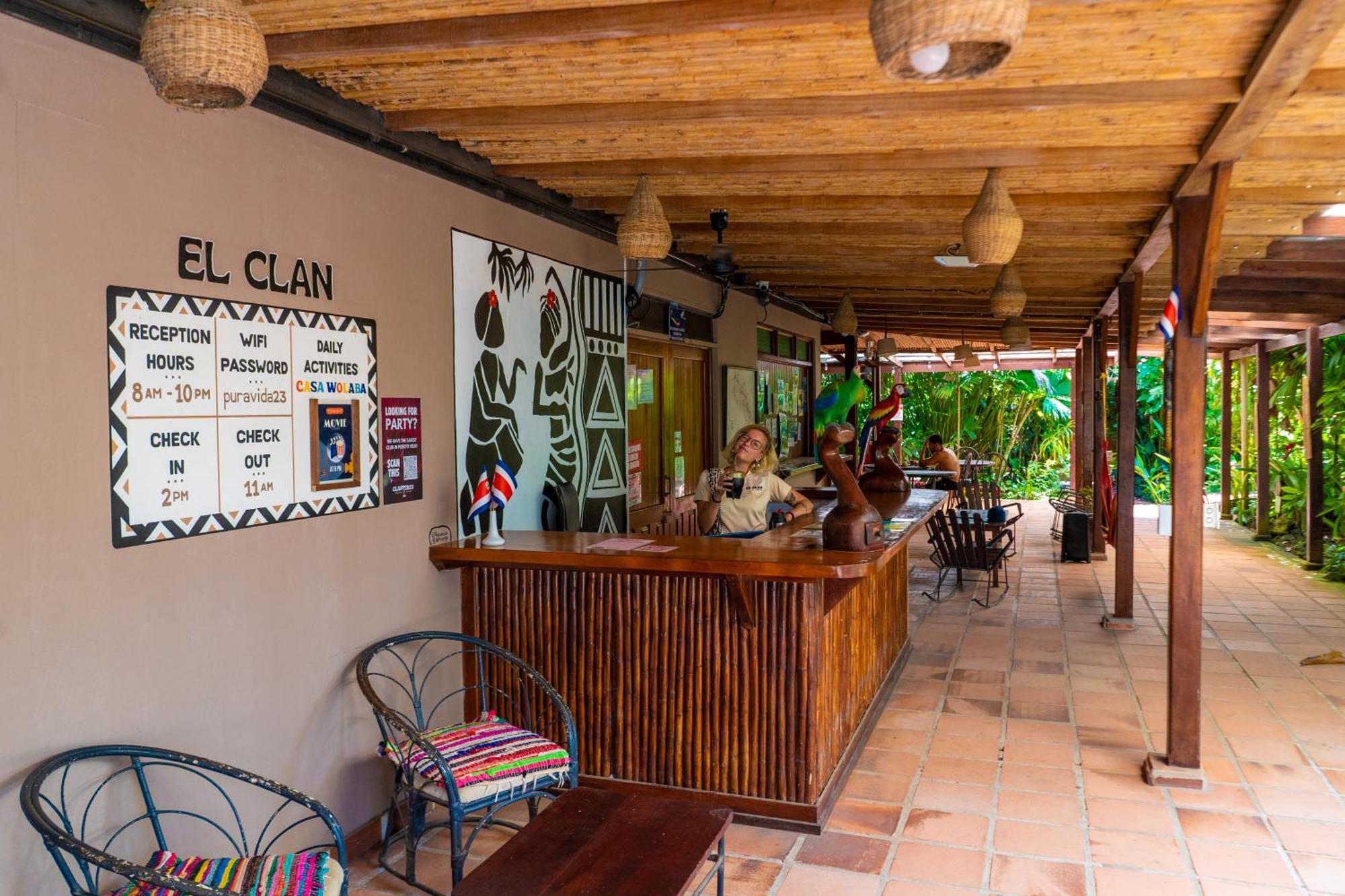 El Clan Hostel Puerto Viejo de Talamanca Eksteriør billede